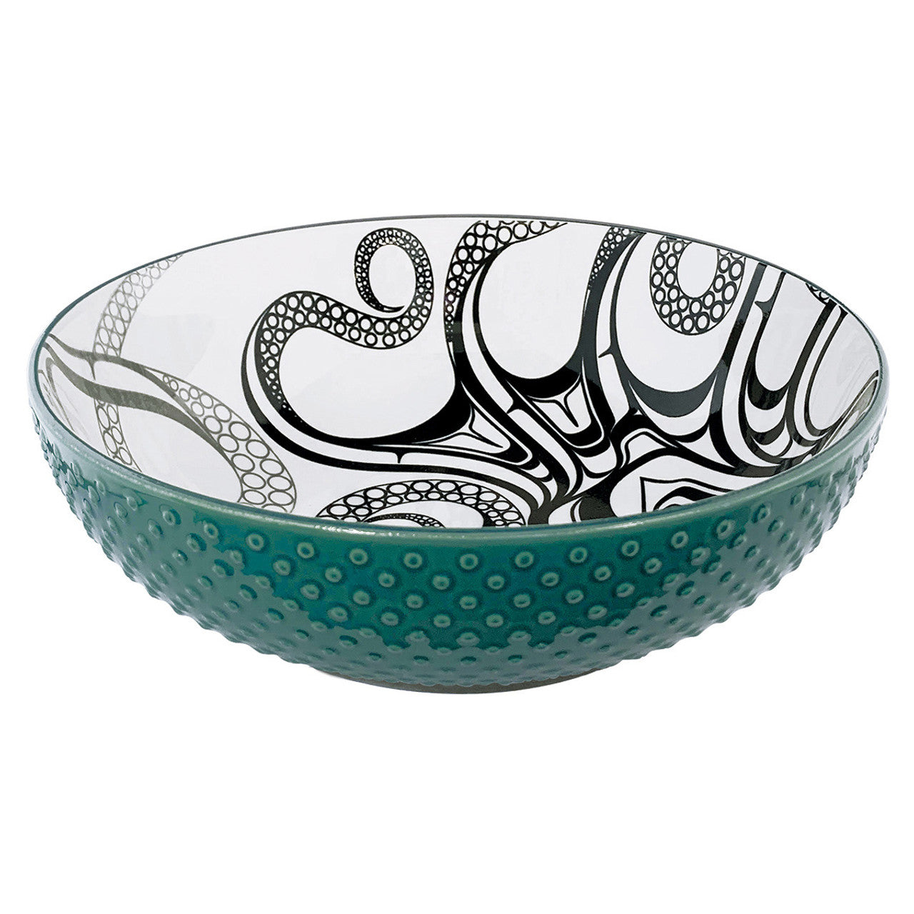 Porcelain Art Serving Bowl (Large) - Octopus (Nuu)