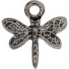 PENDENTIF LIBELLULLE ANT/SILVER